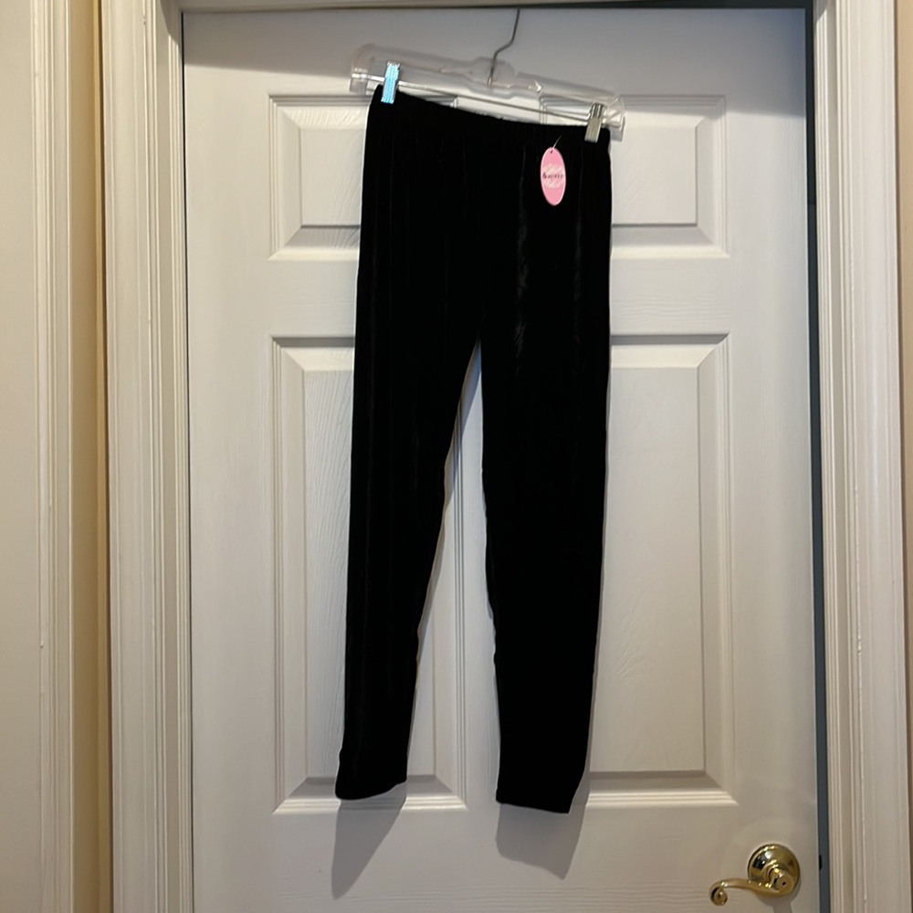 Velour leggings
